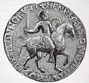 O selo de Henrique I de Inglaterra. de Unbekannt