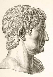 Tibério César Augusto (42BC - 37AD), Segundo Imperador Romano, Nascido Tibério Cláudio Nero, de 