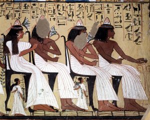 Túmulo dos artesãos: Túmulo de Sennedjem, local de Deir El Medineh em Luxor, Egito.