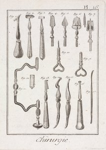 Trefinação Instrumentos de trefinação de Unbekannt