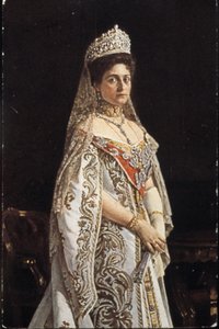 Czarina Alexandra Fyodorovna (1872-1918). de Unbekannter Künstler