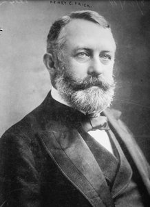 Foto não datada de Henry C. Frick (foto a p/b) de Benjamin Baud