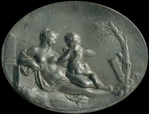 Vénus e Cupido de Unbekannter Künstler