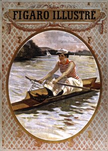 Mulher a remar de Unbekannter Künstler