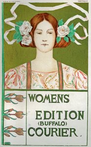 Edição feminina, Buffalo Courrier de Unbekannter Künstler