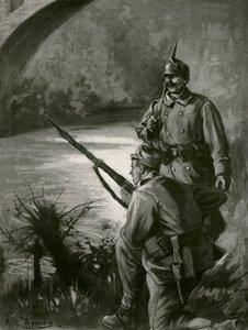 Primeira Guerra Mundial: 3ª Ofensiva das Batalhas do Isonzo de Unbekannter Künstler