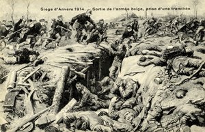 Primeira Guerra Mundial: Cerco de Antuérpia de Unbekannter Künstler