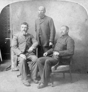 Comandantes Bôeres, África do Sul, Guerra dos Bôeres, 1902 de Underwood and Underwood
