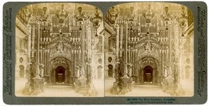 Igreja do Santo Sepulcro, Jerusalém, Palestina, 1897. de Underwood and Underwood