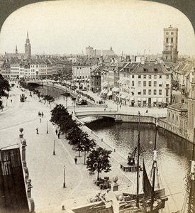Copenhague, Dinamarca. de Underwood and Underwood