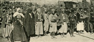 Tropas coloniais francesas, 1914-1918, c1920. de Underwood and Underwood