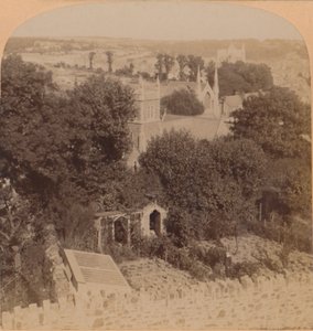 Vista geral de Truro, Cornualha, Inglaterra, 1900. de Underwood and Underwood