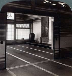 Casa do Conde Okuma, Tóquio, Japão, 1904 de Underwood and Underwood