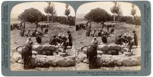 Josephs Well, Dothan, Palestina, 1900. de Underwood and Underwood