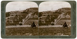 Samaria, sudoeste da Palestina, anos 1900. de Underwood and Underwood