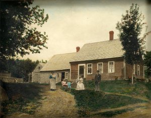 Casa de Moses Glimes, veterano da Guerra Civil de Unidentified