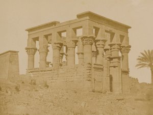 Templo, Ilha de Phylae de Unidentified