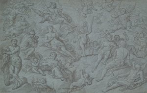 Assembleia dos Deuses e Hércules de Unknown