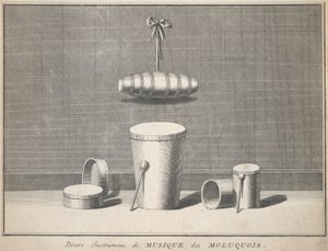 Vários Instrumentos Musicais dos Molucanos de Unknown