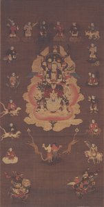 Mandala de Dakini-Ten＜Ḍākiṇī＞ de Unknown