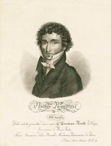 Niccolo Paganini - retrato de Unknown