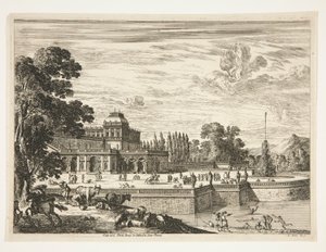 Palácio e jardins de Unknown