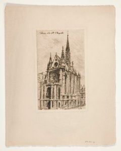 Paris, La Ste. Chapelle de Unknown