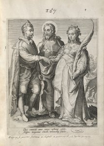 Quos connectit amor verus (Alegoria do Casamento de Fé-Combustível) de Unknown