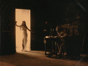 Cena da peça Boccaccio de Unknown