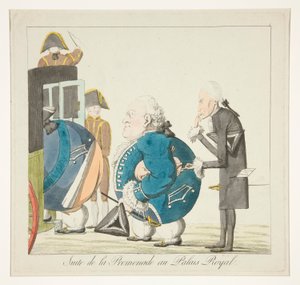 Suite de la Promenade au Palais-Royal (Após a Promenade no Palais-Royal) de Unknown