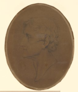 Thomas Jefferson - após retrato de Gilbert Stuart em Monticello de Unknown