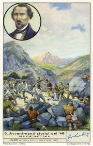 Revolução italiana de 1848 de Unknown artist