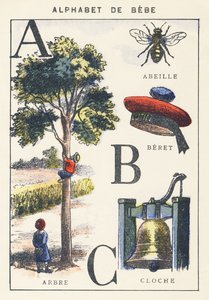 ABC: árvore, abelha, boina, sino de Unknown artist