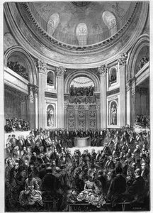 Academie Francaise: recepção de Henri d