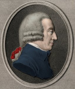 Adam Smith 1723-1790 - gravura - século XIX de Unknown artist