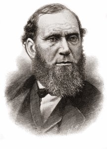 Allan Pinkerton (1819-1884), detective americano de origem escocesa. de Unknown artist