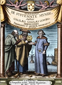 Aristóteles, Ptolemee e Nicolas Copérnico (Nicolaus Copérnico de Unknown artist