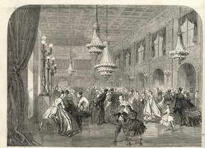 Baden Baden (Baden-Baden), Alemanha - Inside the Conversation Room - 1867 de Unknown artist