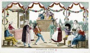 Bola: Bastringue de Verão, n.d., final do século XVIII de Unknown artist