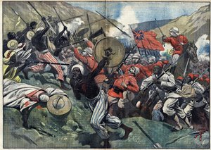 Batalha de Atbara (Sudão) de Unknown artist