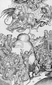 Crenças e Superstições. Em "Crónicas de Nuremberga". de Unknown artist