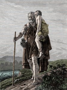 Belisário - o General Belisário bizantino (Flavius Belisarius, 500-565) de Unknown artist
