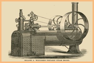 Fole - Máquina a vapor portátil Whitcomb de Unknown Artist
