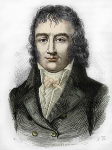 Benjamin Constant, político e escritor francês de origem suíça (1767 - 1830) de Unknown artist
