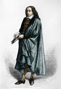 Blaise Pascal (1623-1662), matemático, físico e escritor francês. de Unknown artist