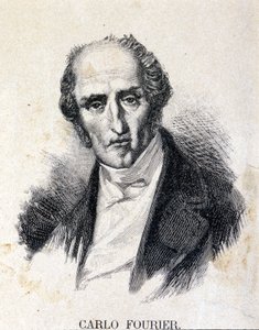 Charles Fourier (1772-1837), filósofo e economista francês. de Unknown artist