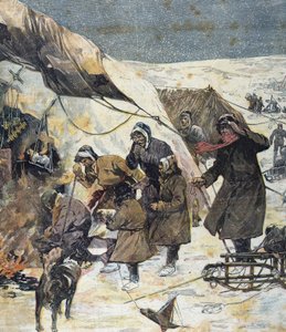 Natal em Groeland em 1903. de Unknown Artist