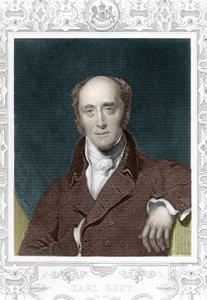 Conde Henry George Grey (1812 - 1898) em 1845. de Unknown artist
