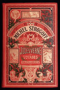 Capa do livro de Júlio Verne "Michel Strogoff", Ed. Hetzel de Unknown artist