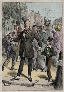 David Copperfield e Mr. Micawber, ilustração de 